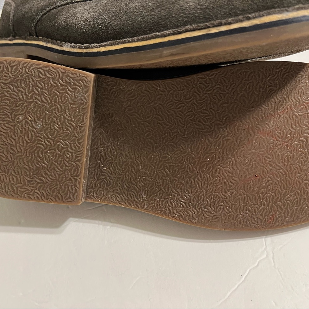 Mens Kenneth Cole Reaction Leather Ankle Shoes Boots Gray Suede Desert Sun 9.5 - Picture 6 of 6